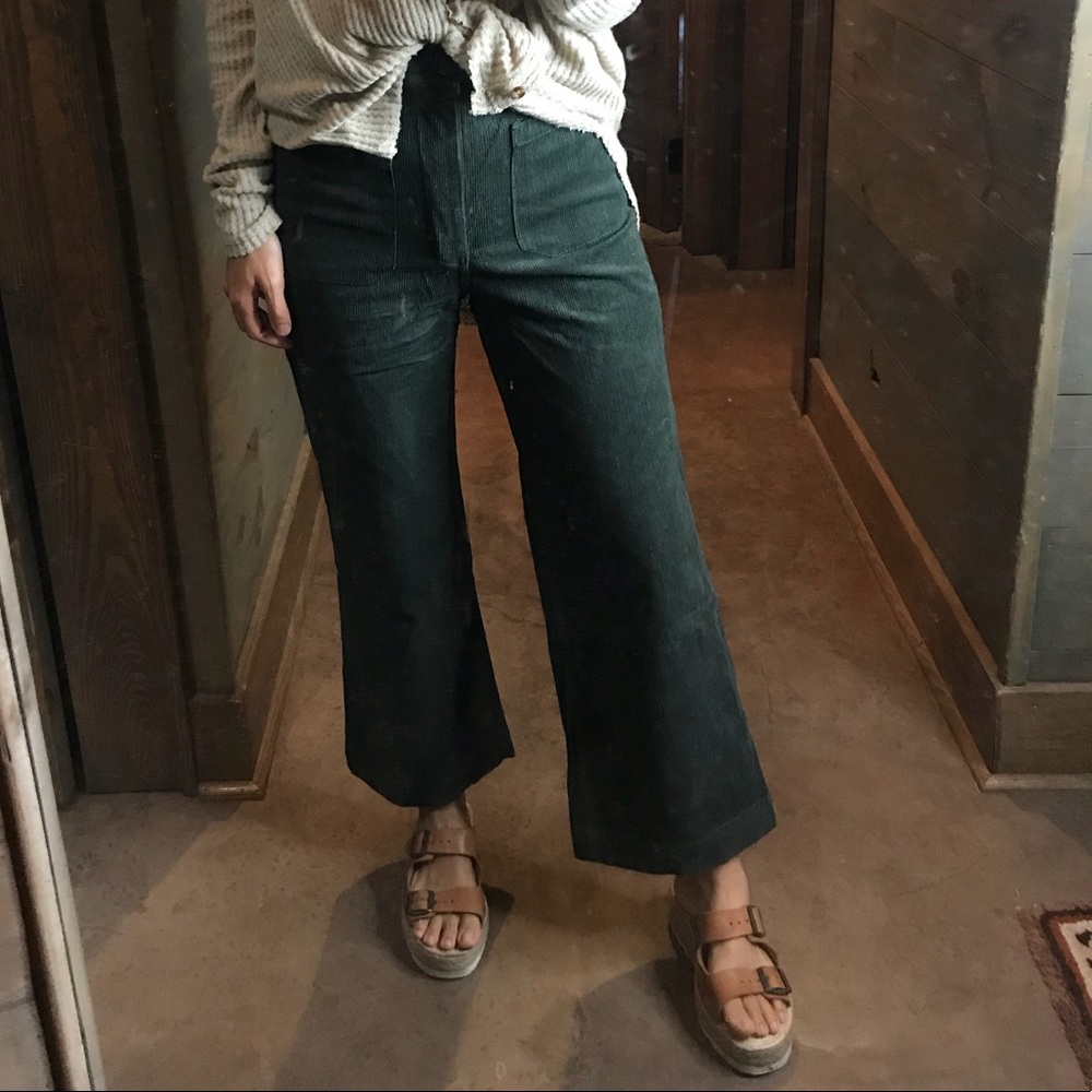 Cotton Candy Corduroy wide leg pants